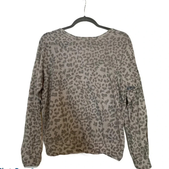 Sundry long sleeve leopard twist top sz S - Picture 6 of 6